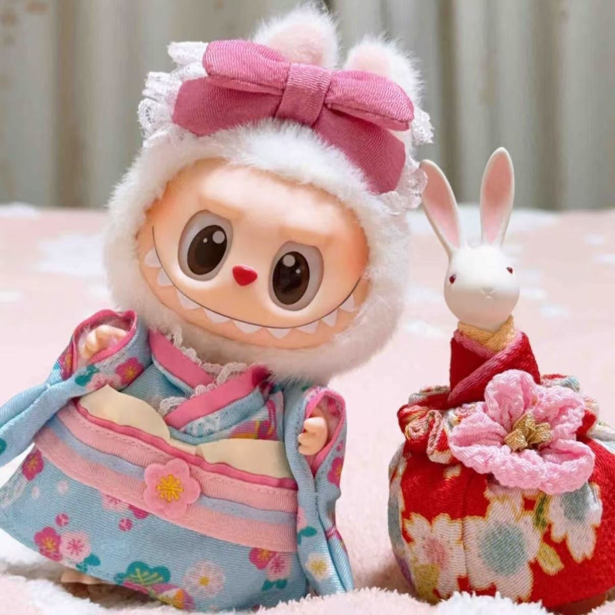 Japan Lifestyle And Culture - Japon Tarzı Giydirme 17 cm Labubu