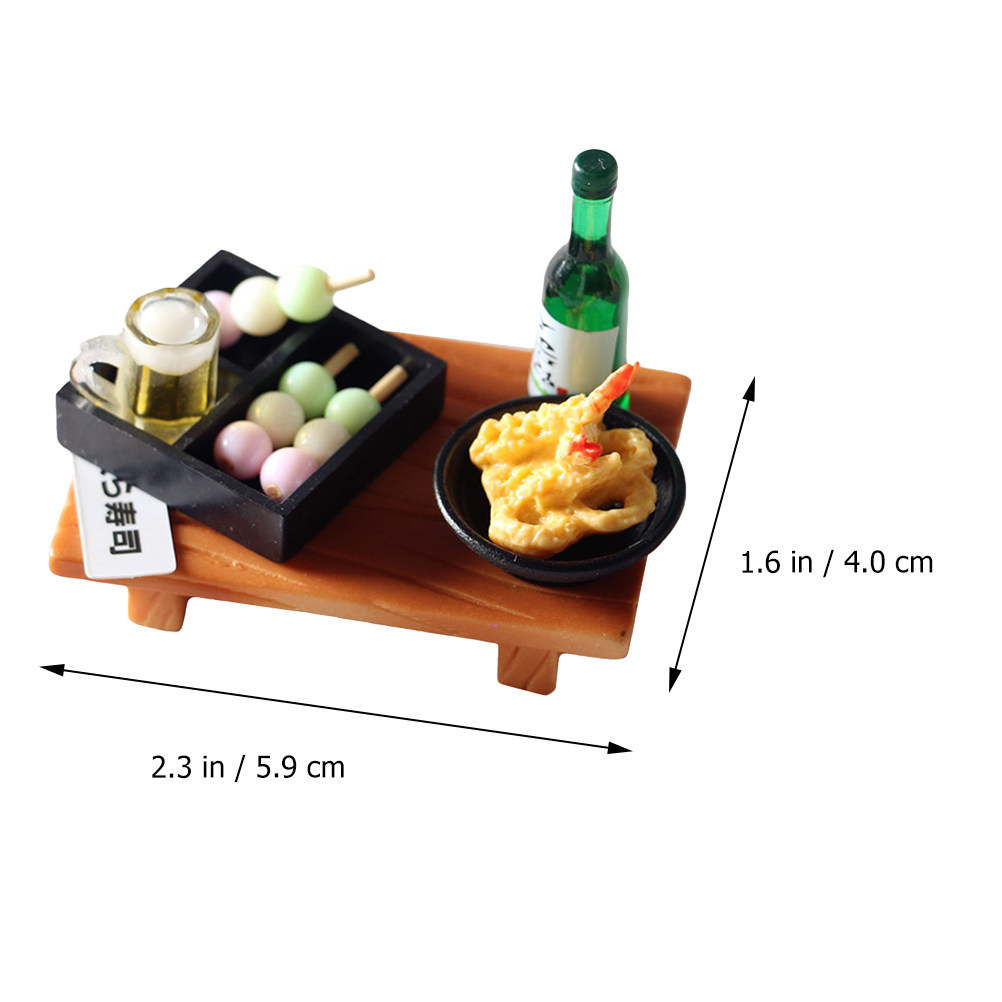 3 adet Mini Suşi Gerçekçi Deko - Japanese Lifestyle In Japanese incelemesi ve fiyatı