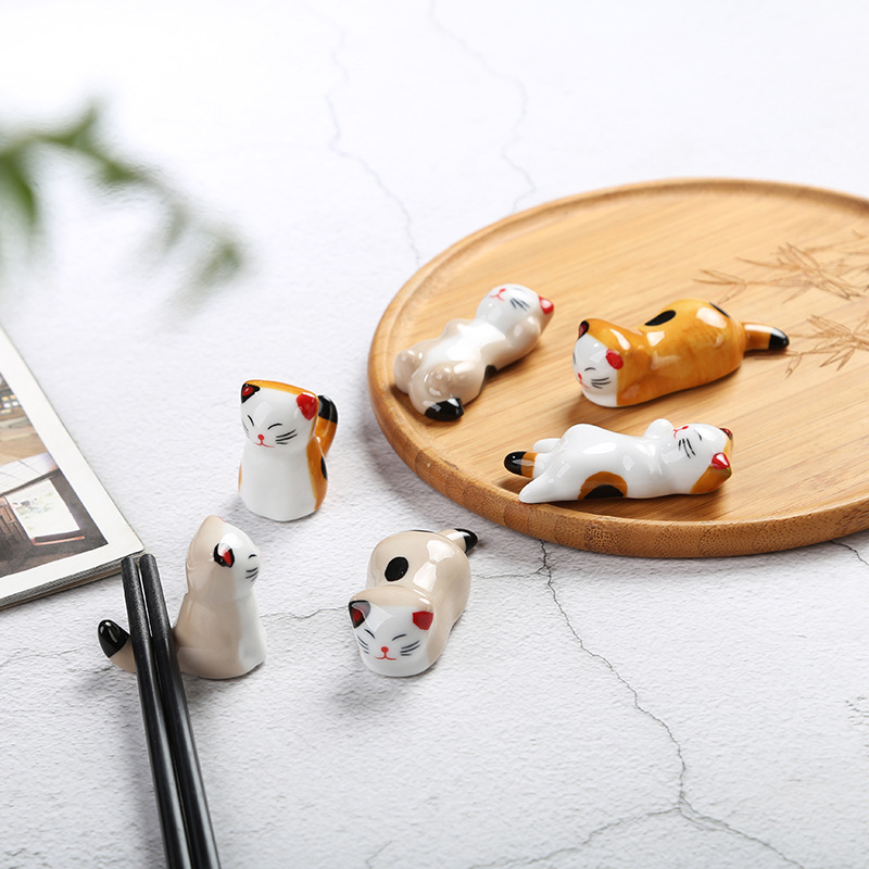 5 adet/takım Çubuk Dinlenme Çu - Chopstick Rest Ceramic incelemesi ve fiyatı