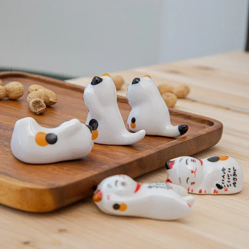 1 adet japon şanslı kedi seram - Chopstick Rest Ceramic incelemesi ve fiyatı
