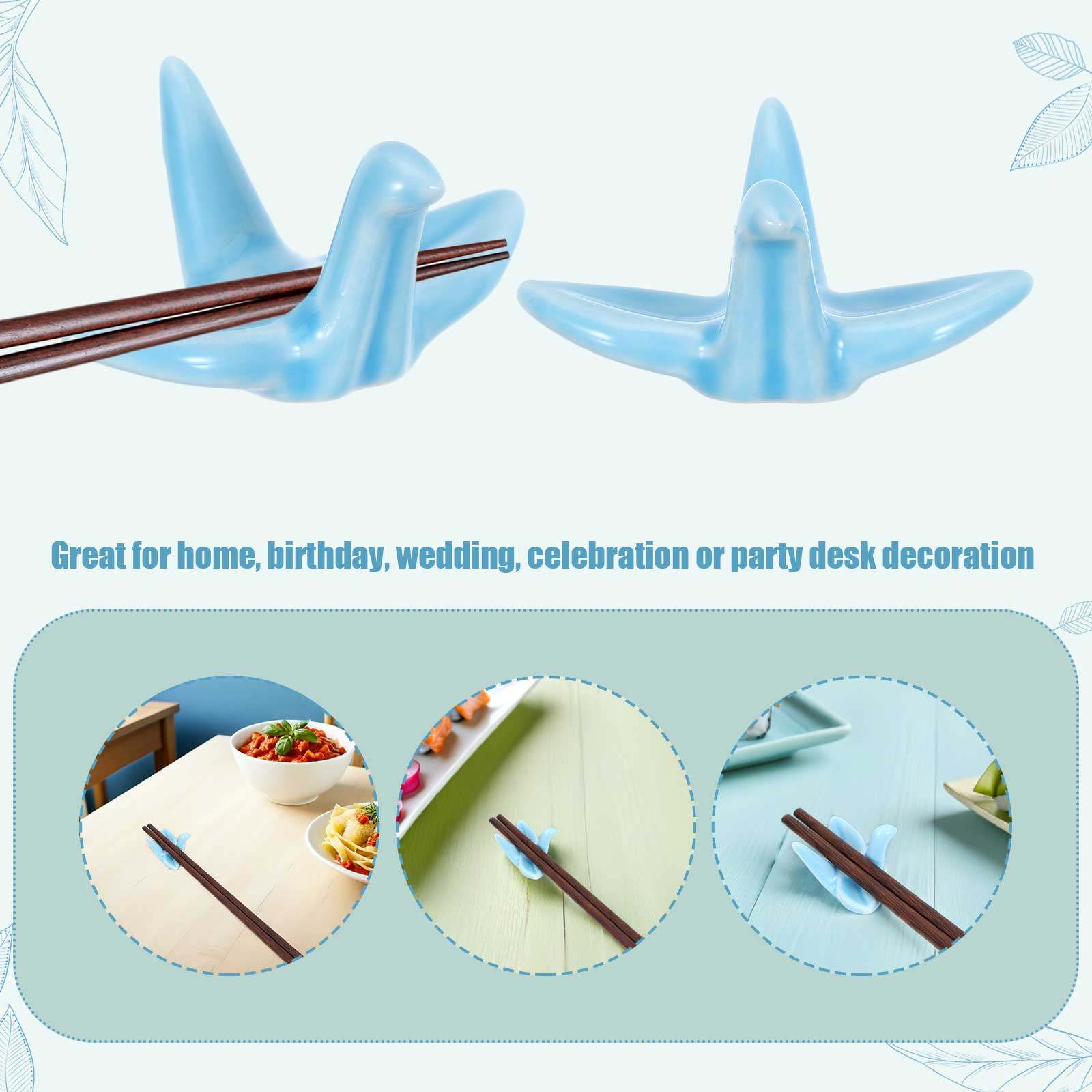 12 Adet Renkli Seramik Çubuklı - Chopstick Rest Ceramic incelemesi ve fiyatı