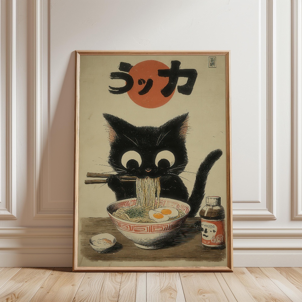 Siyah Kedi Yemek Yiyor Ramen Y - Japanese Lifestyle In Japanese incelemesi ve fiyatı