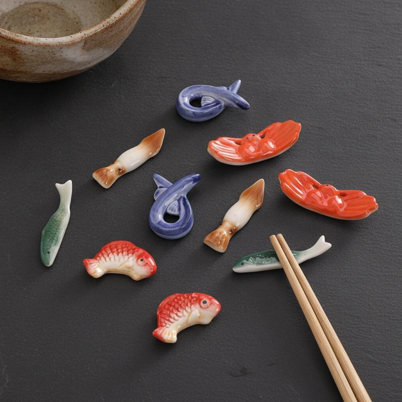 Balık Şeklinde Seramik Çubuk T - Chopstick Rest Ceramic incelemesi ve fiyatı